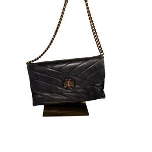 Tory Burch Black Leather Crossbody Bag